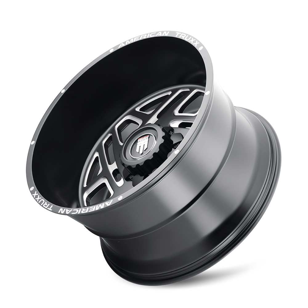 AMERICAN TRUXX COSMOS AT1904 24x14 -76 5x127 BLACK/MILLED