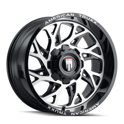 AMERICAN TRUXX DESTINY AT1913 24x14 -76 8x170 BLACK/MACHINED