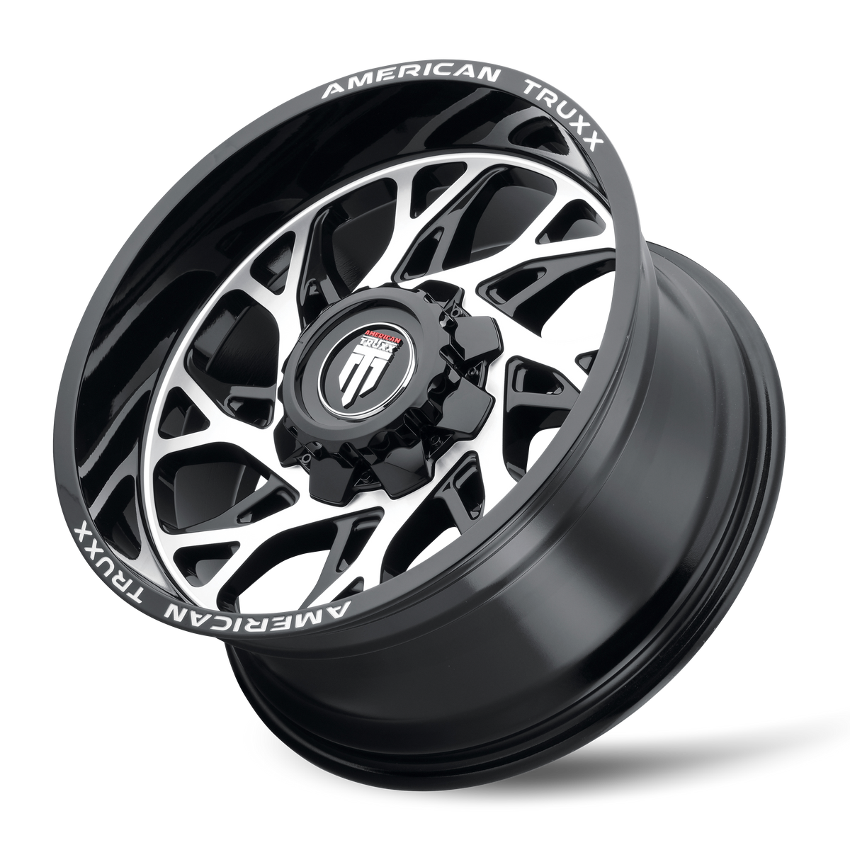 AMERICAN TRUXX DESTINY AT1913 24x14 -76 8x170 BLACK/MACHINED