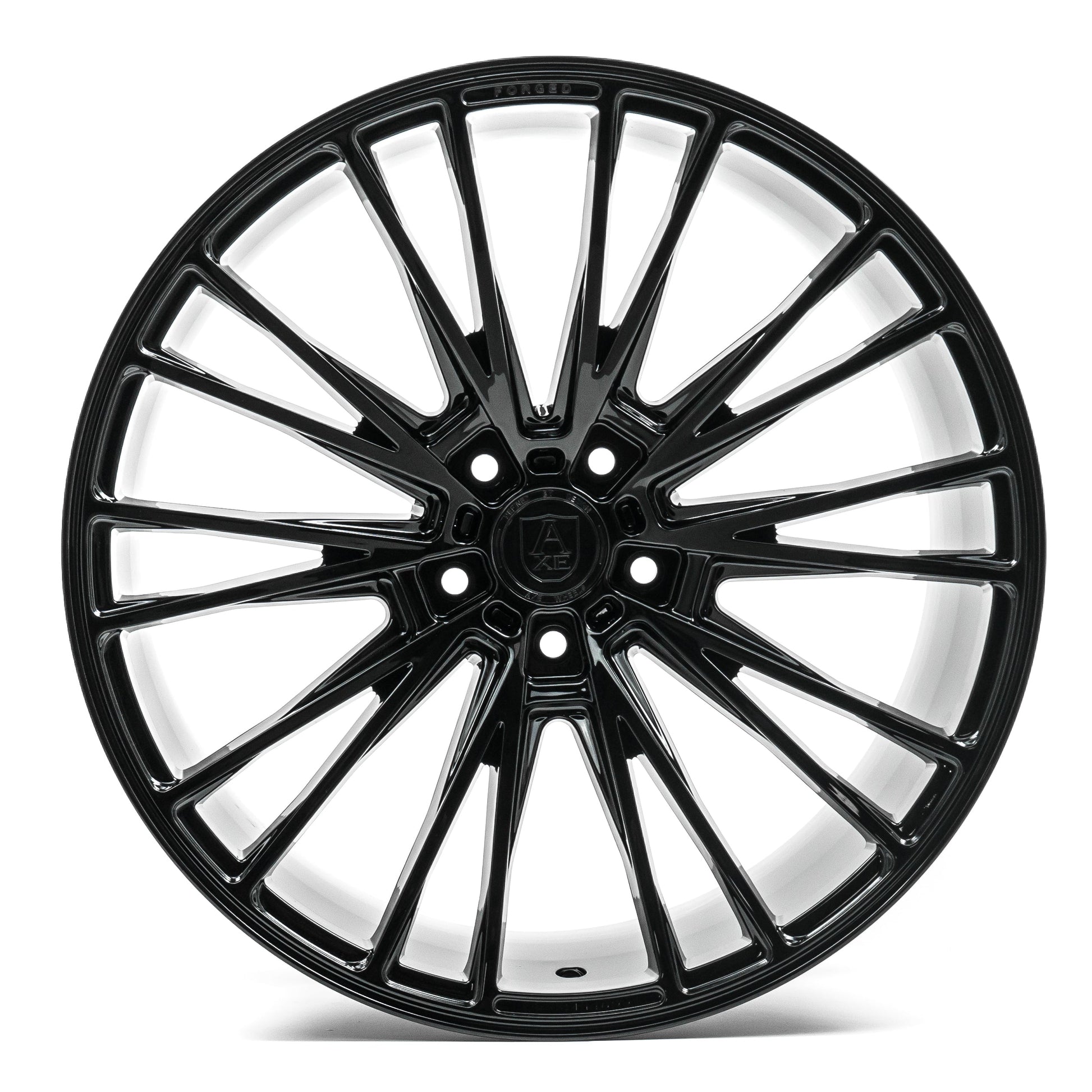 AXE CF2 20x8.5 40 5x114.3 GLOSS BLACK