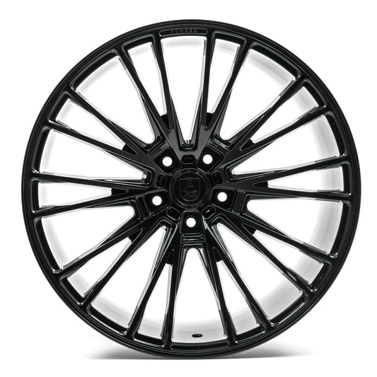AXE CF2 22x10.5 25 5x110 GLOSS BLACK