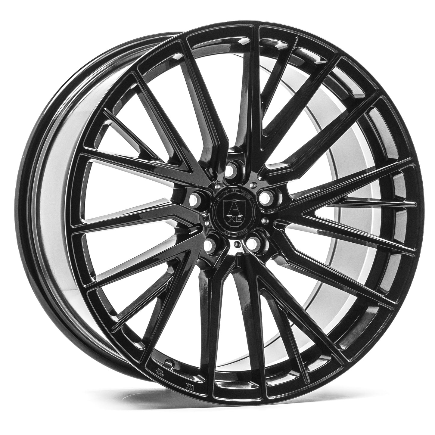 AXE EX40 20x8.5 25 5x112 GLOSS BLACK
