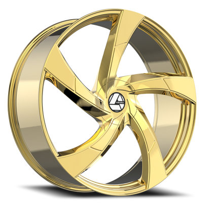 AZARA AZA-524 20X8.5 35 5X112/5X114.3 NANO GOLD