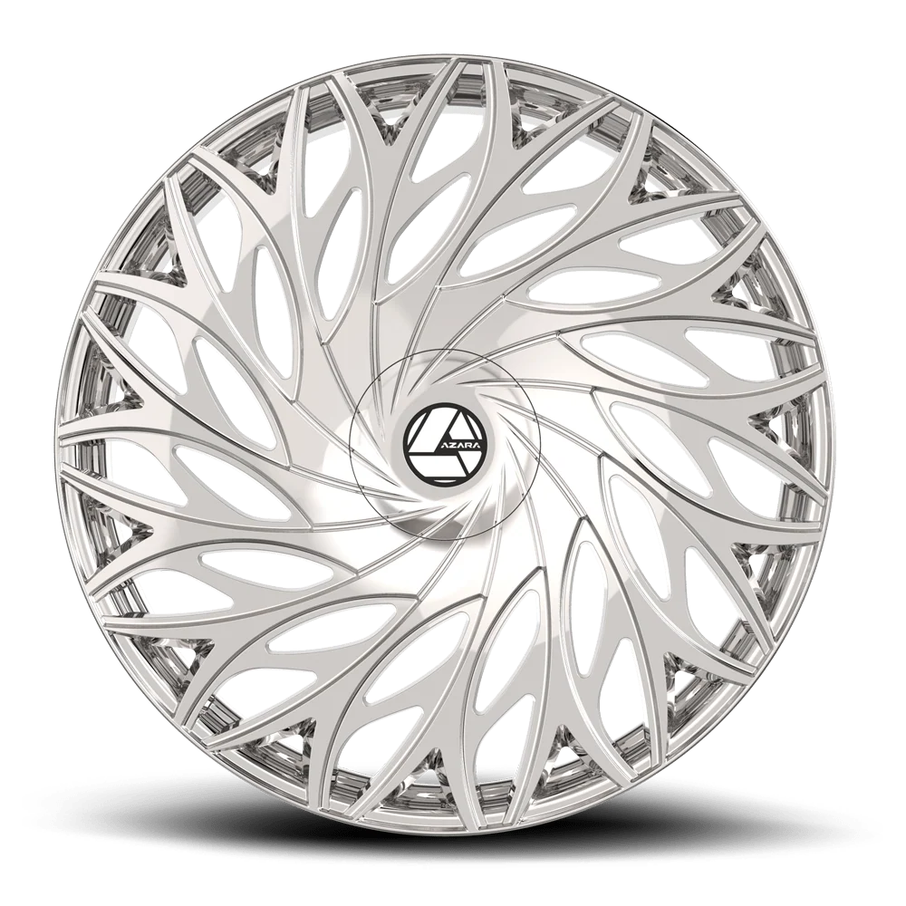AZARA AZA-525 28X9.5 15 BLANK CHROME