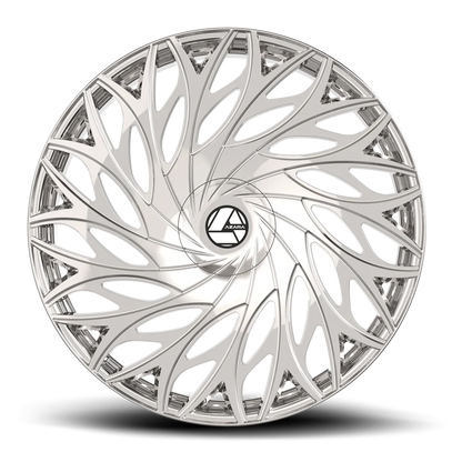 AZARA AZA-525 28X9.5 15 BLANK CHROME