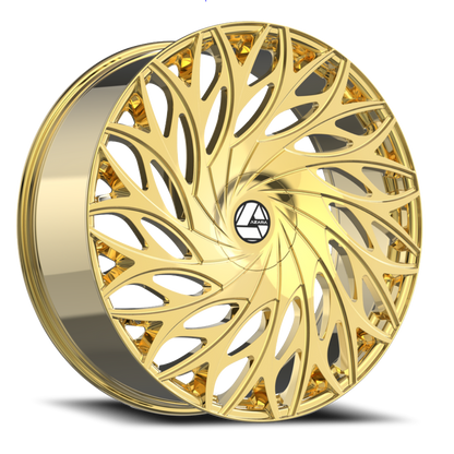 AZARA AZA-525 20X8.5 35 5X112/5X114.3 NANO GOLD