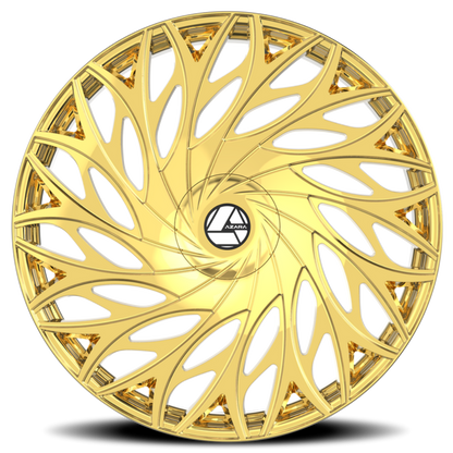 AZARA AZA-525 20X8.5 35 5X112/5X114.3 NANO GOLD