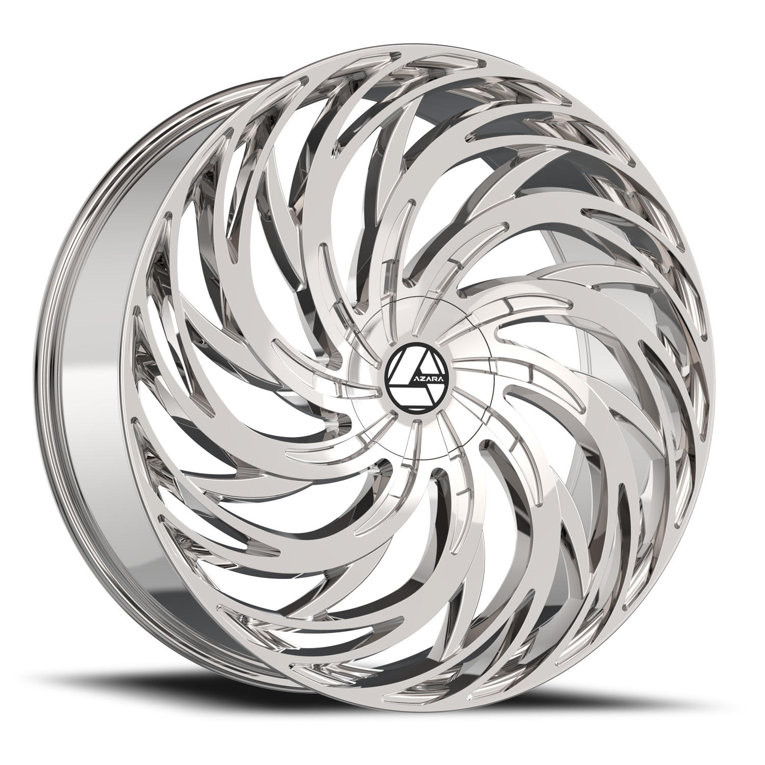 AZARA AZA-531 30X9.5 22 6X135/6X139.7 NANO CHROME