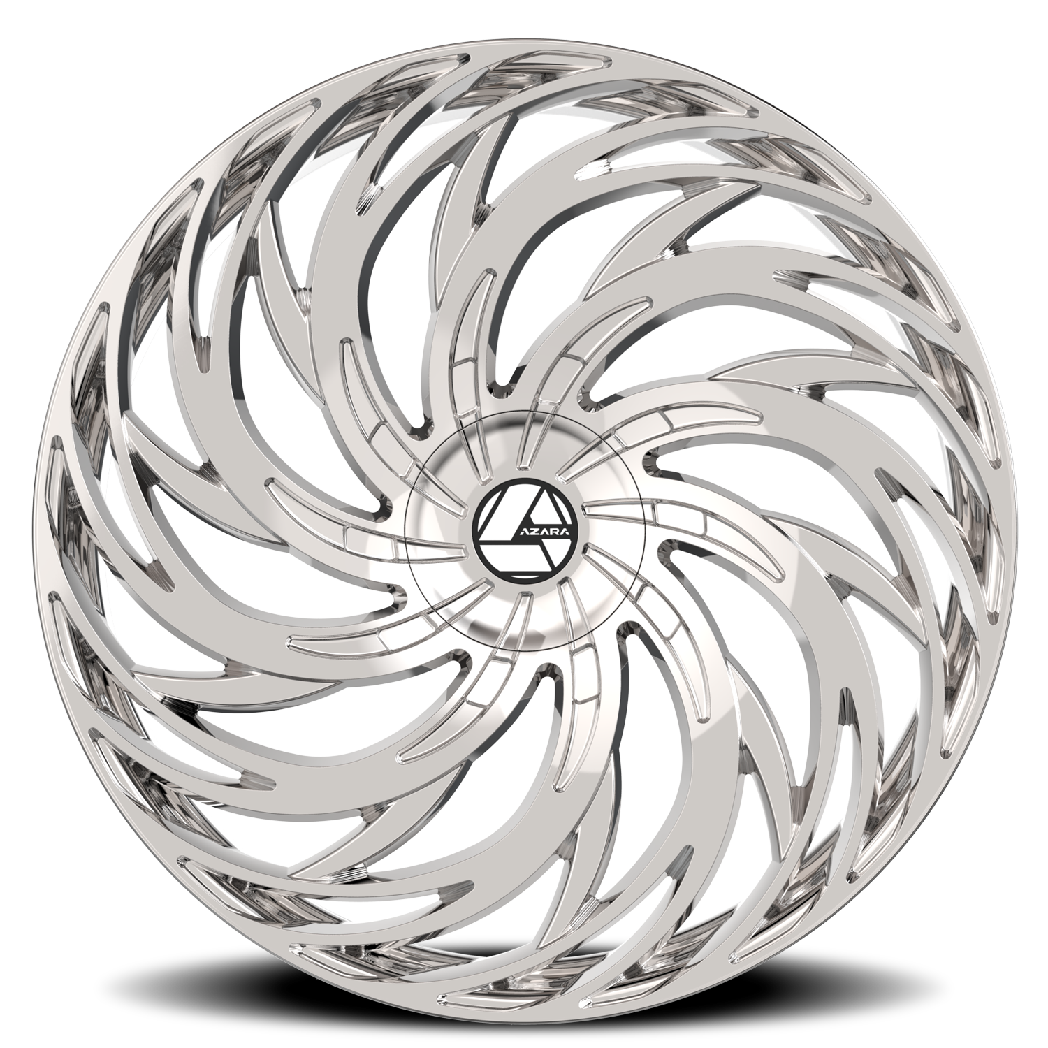 AZARA AZA-531 30X9.5 22 6X135/6X139.7 NANO CHROME