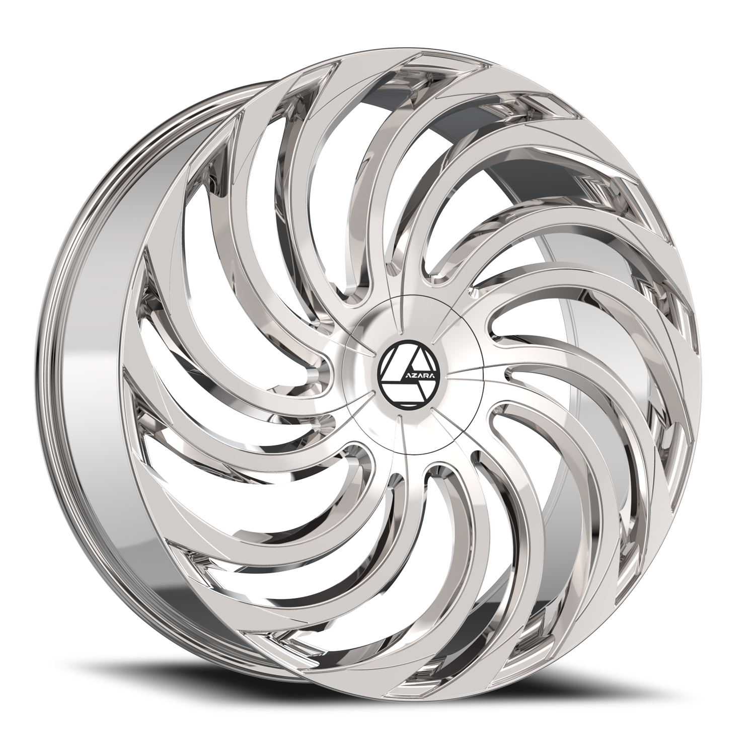 AZARA AZA-534 30X9.5 22 6X135/6X139.7 NANO CHROME