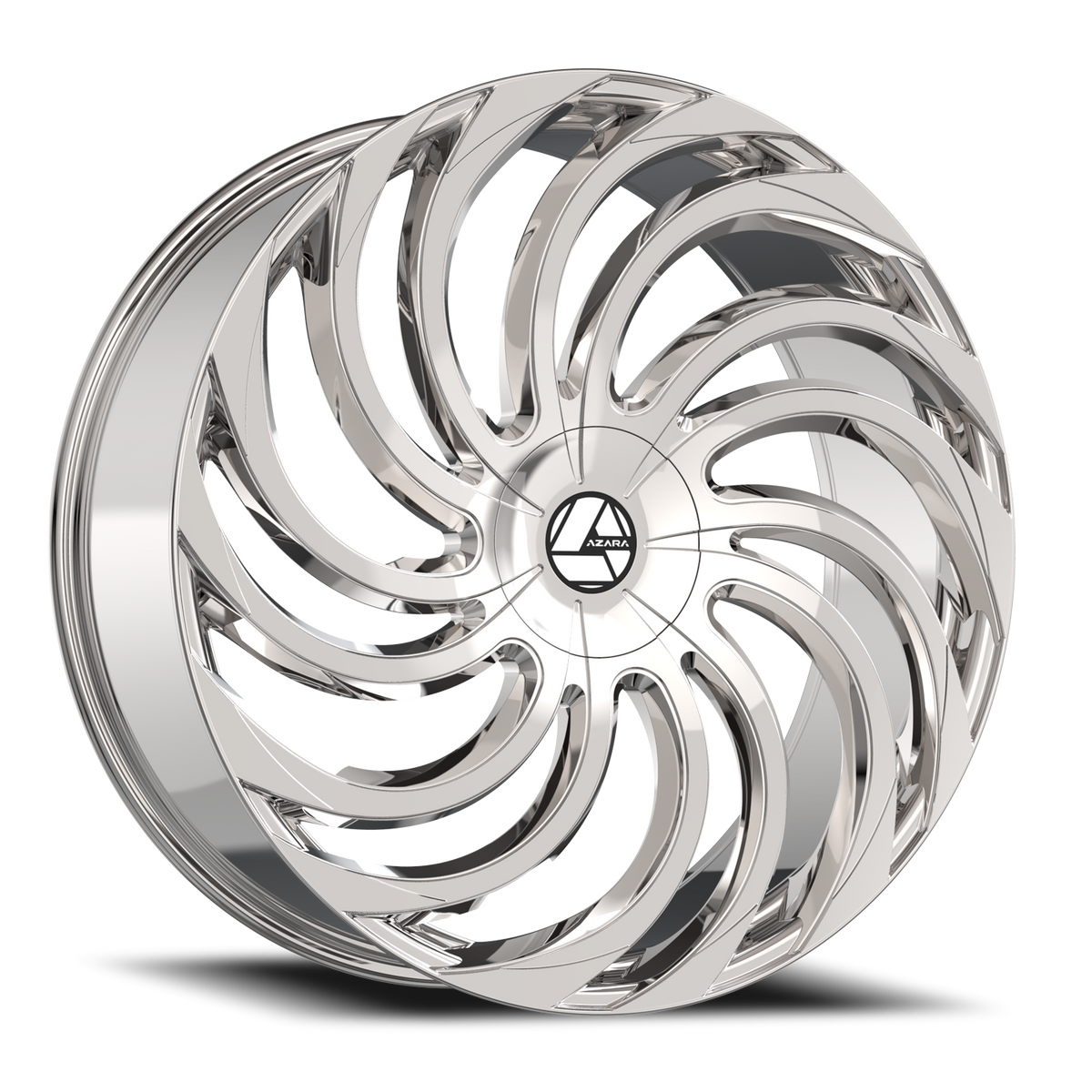 AZARA AZA-534 28X9.5 22 6X135/6X139.7 CHROME