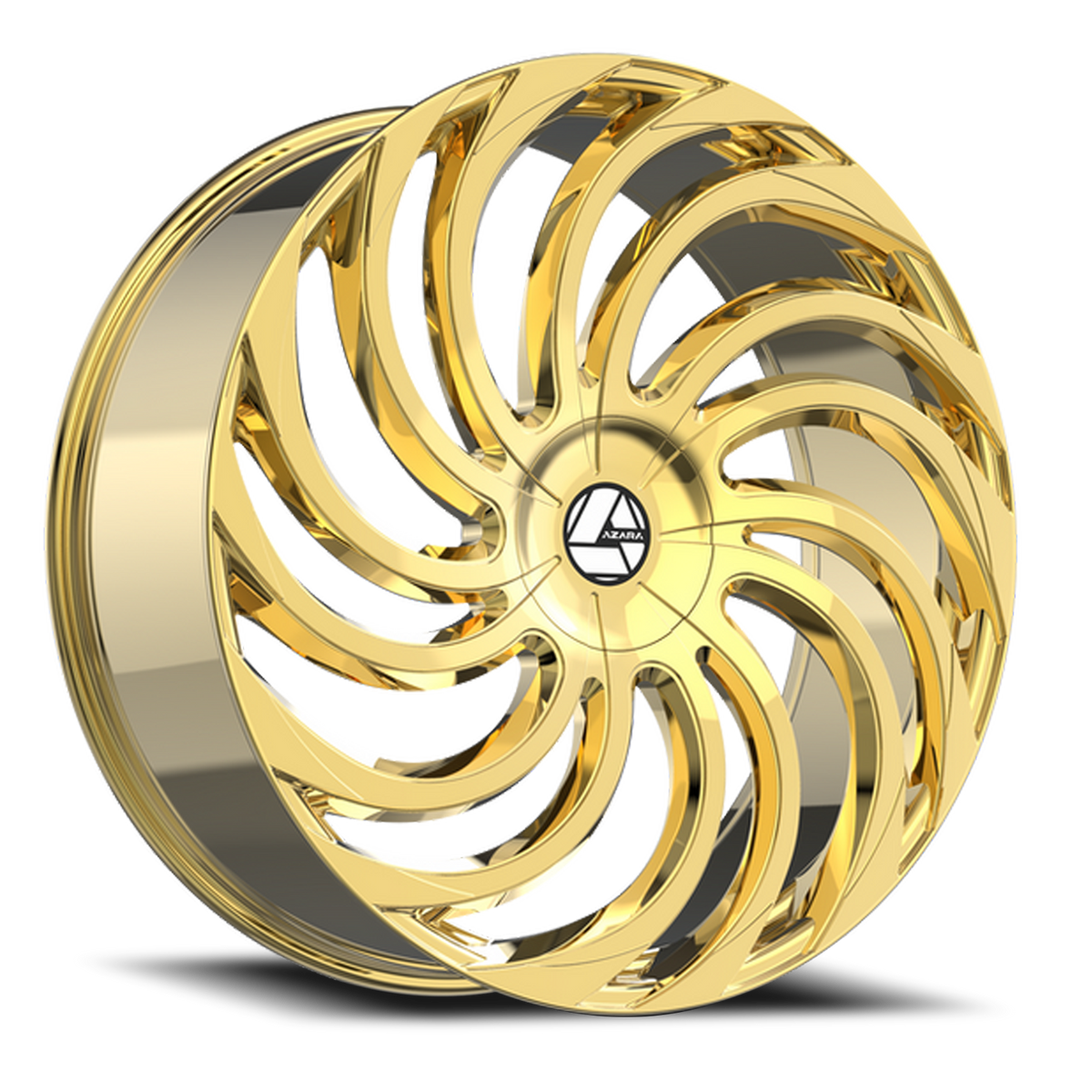 AZARA AZA-534 30X9.5 22 6X135/6X139.7 GOLD PLATED