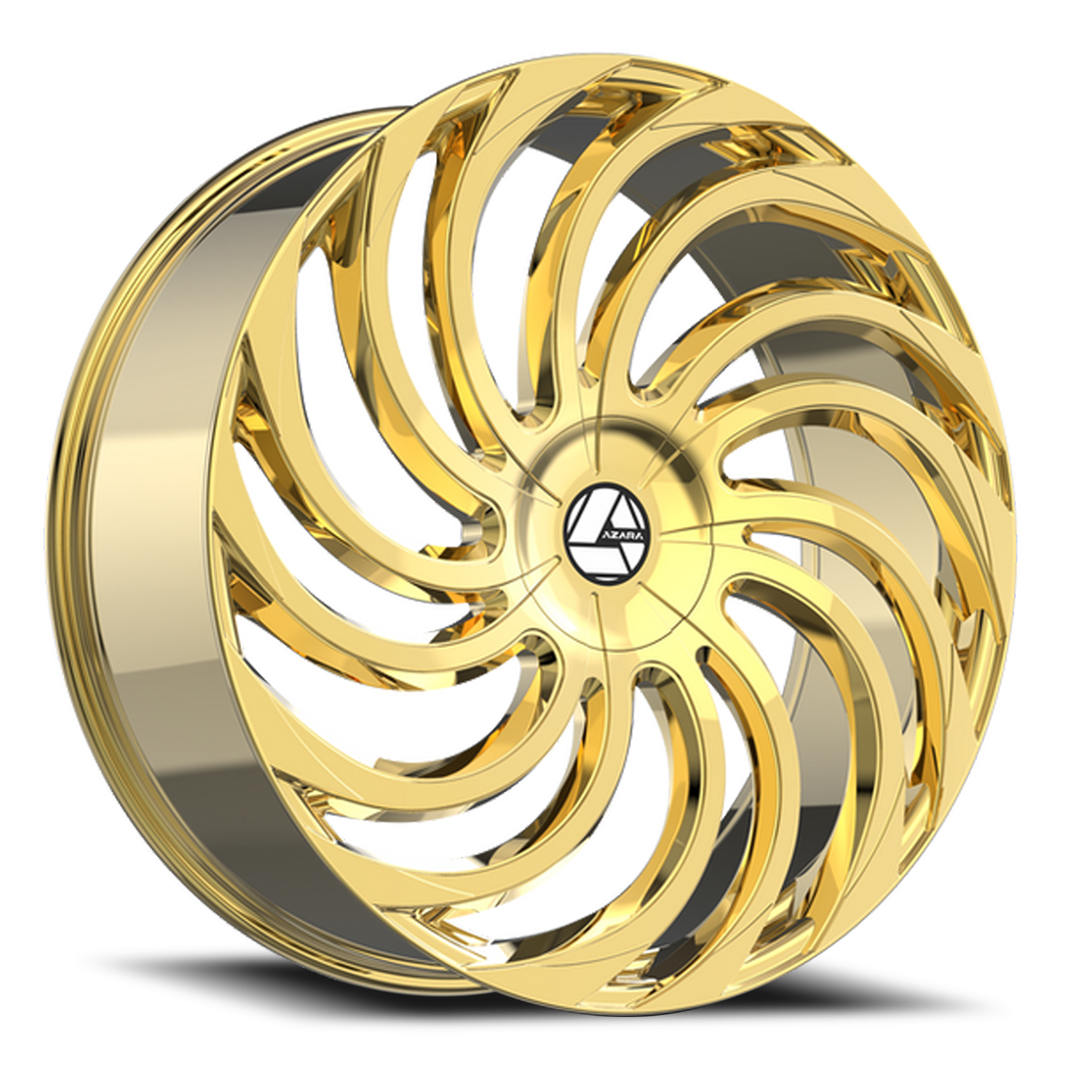 AZARA AZA-534 30X9.5 22 6X135/6X139.7 GOLD PLATED