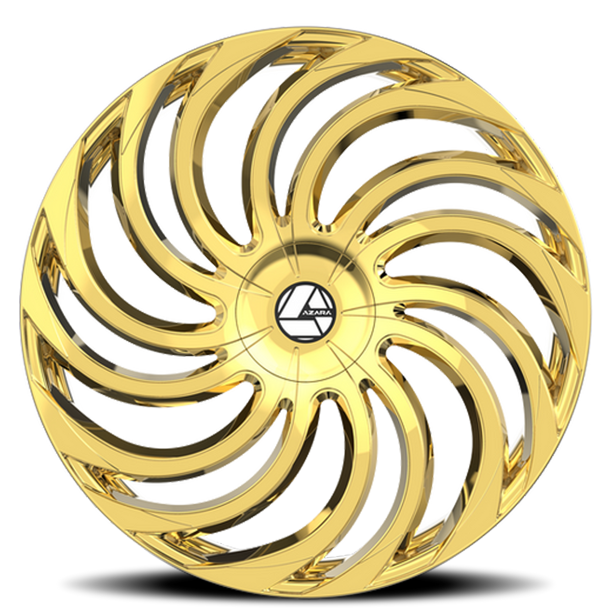 AZARA AZA-534 30X9.5 22 6X135/6X139.7 GOLD PLATED