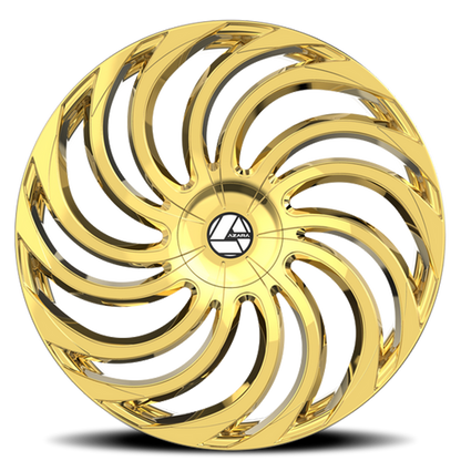 AZARA AZA-534 30X9.5 22 6X135/6X139.7 GOLD PLATED