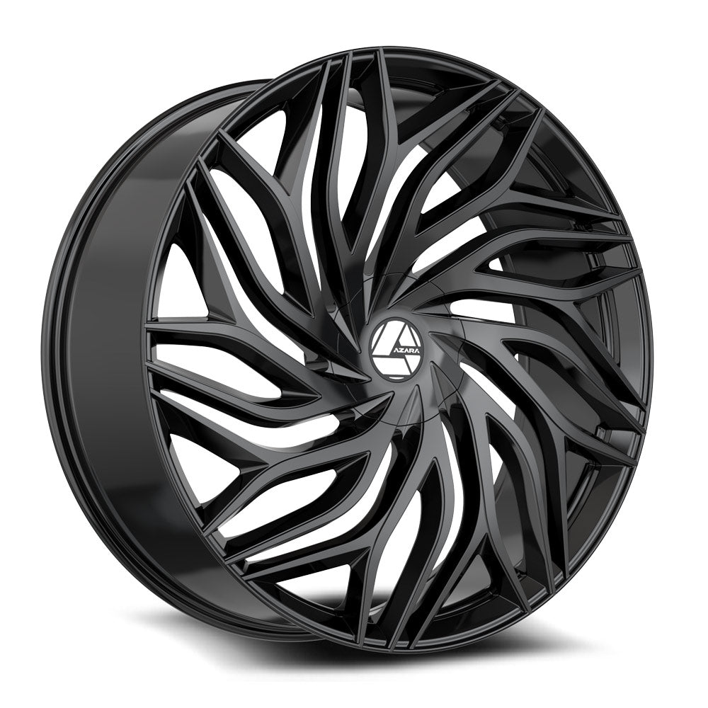 AZARA AZA-537 18X8 35 5X112/5X114.3 GLOSS BLACK
