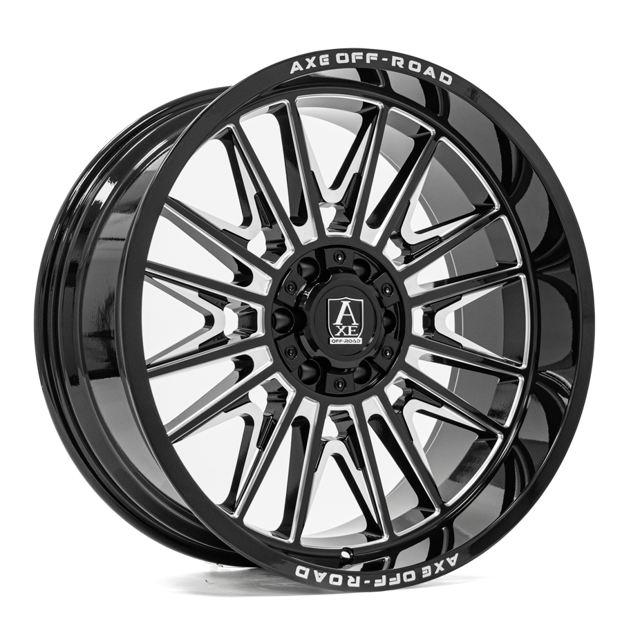 AXE ECHO 20x10 -19 6x135/6x139.7 GLOSS BLACK MILLED