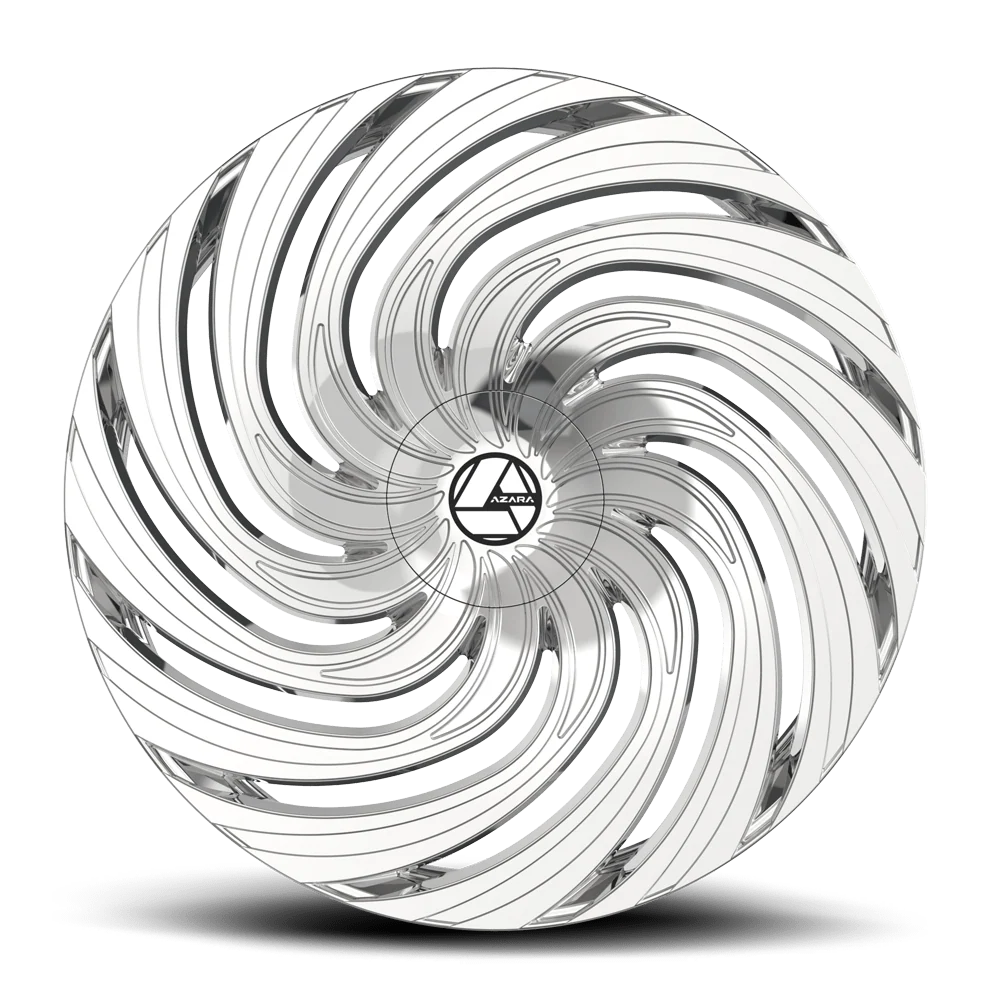 AZARA AZA-535 28X9.5 15 BLANK CHROME