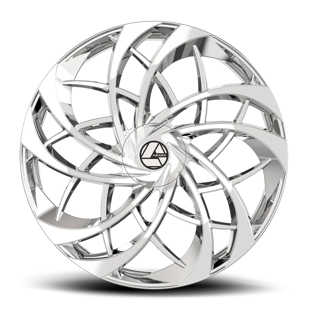 AZARA AZA-540 28X9.5 15 BLANK CHROME