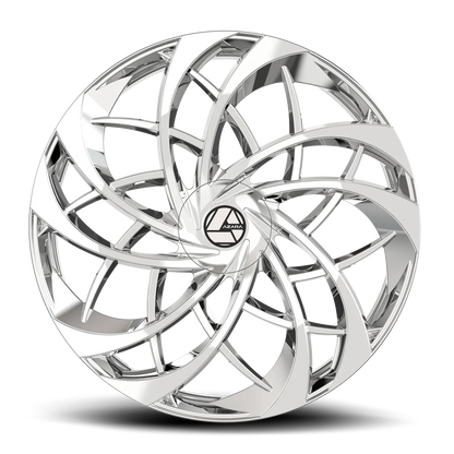 AZARA AZA-540 28X9.5 15 BLANK CHROME