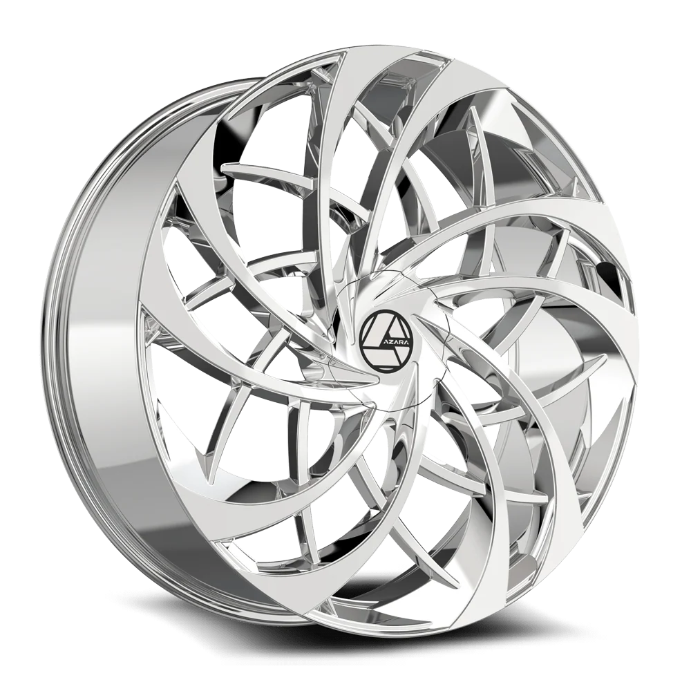 AZARA AZA-540 28X9.5 15 BLANK CHROME