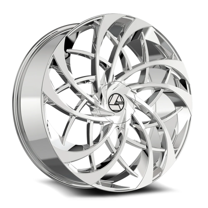 AZARA AZA-540 28X9.5 15 BLANK CHROME