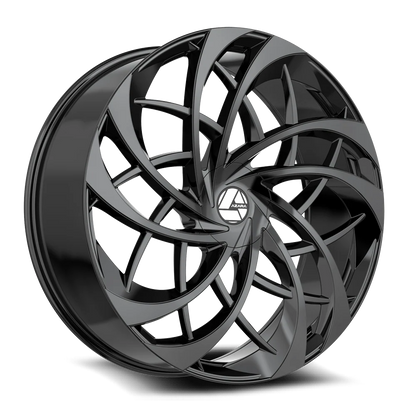 AZARA AZA-540 18X8 35 5X112/5X114.3 GLOSS BLACK