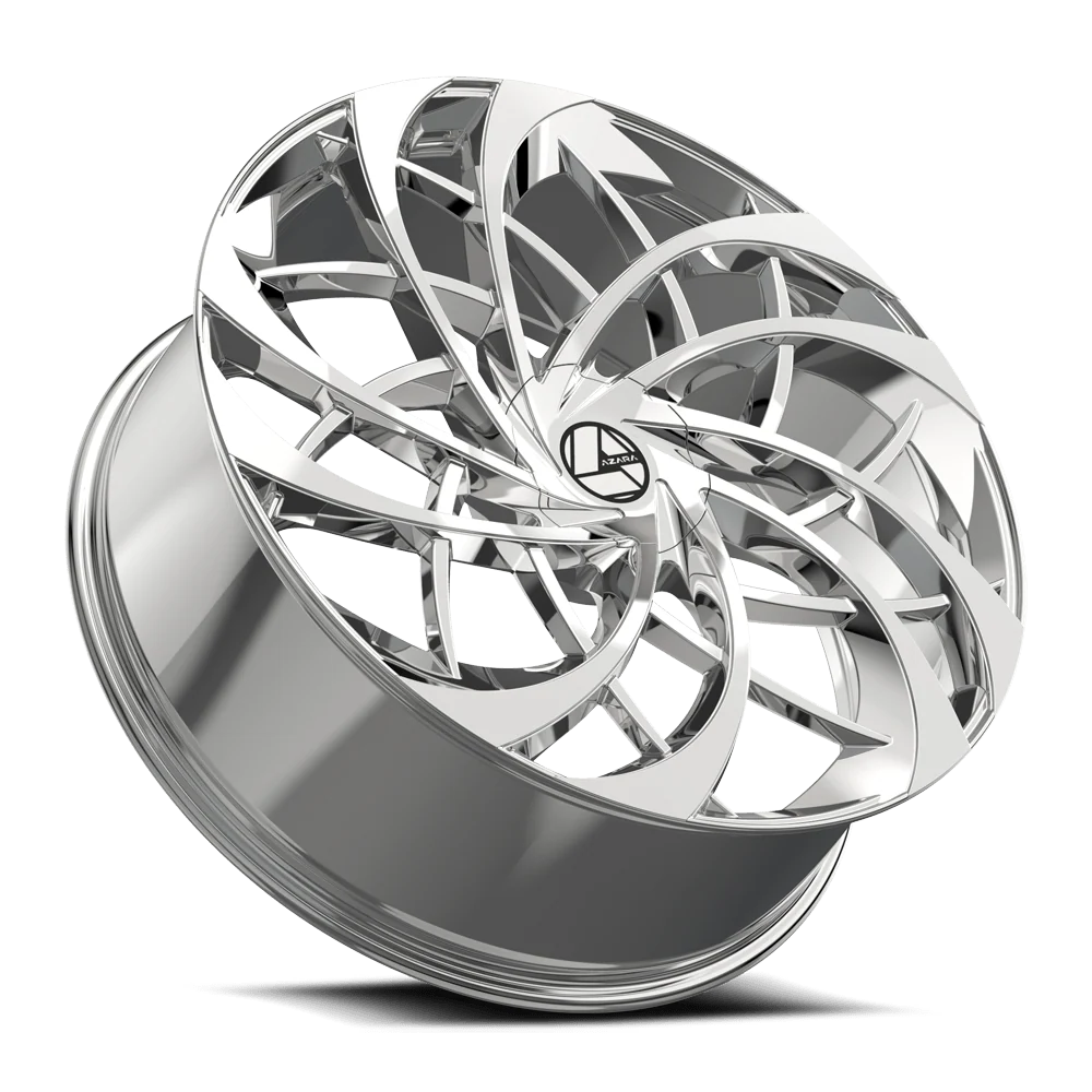AZARA AZA-540 28X9.5 15 BLANK CHROME