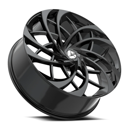AZARA AZA-540 18X8 35 5X112/5X114.3 GLOSS BLACK