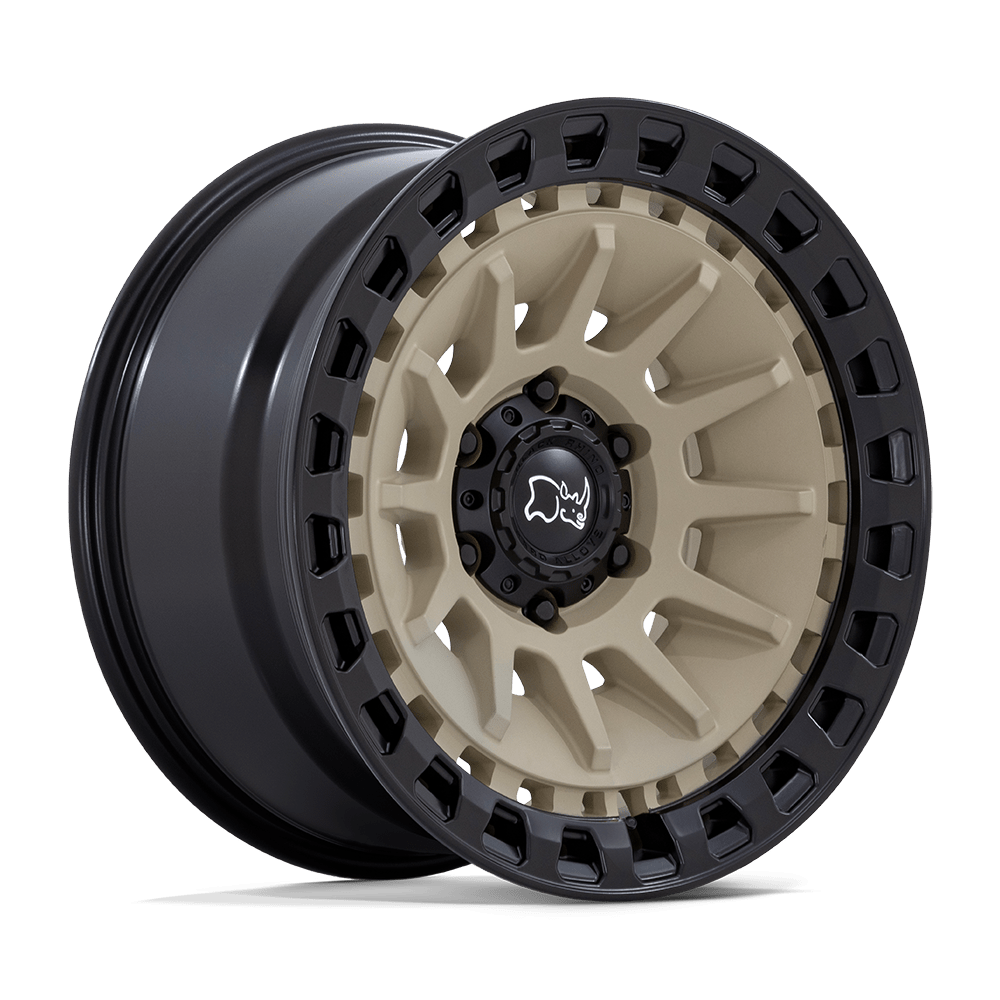 BLACK RHINO BARRAGE 18X9 0 6X139.7 DESERT SAND ON MATTE BLACK