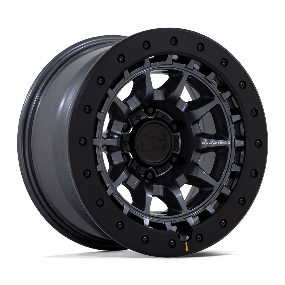 BLACK RHINO HARD ALLOYS BR016 TUSK 17x8.5 -10 5x127 MATTE GUNMETAL