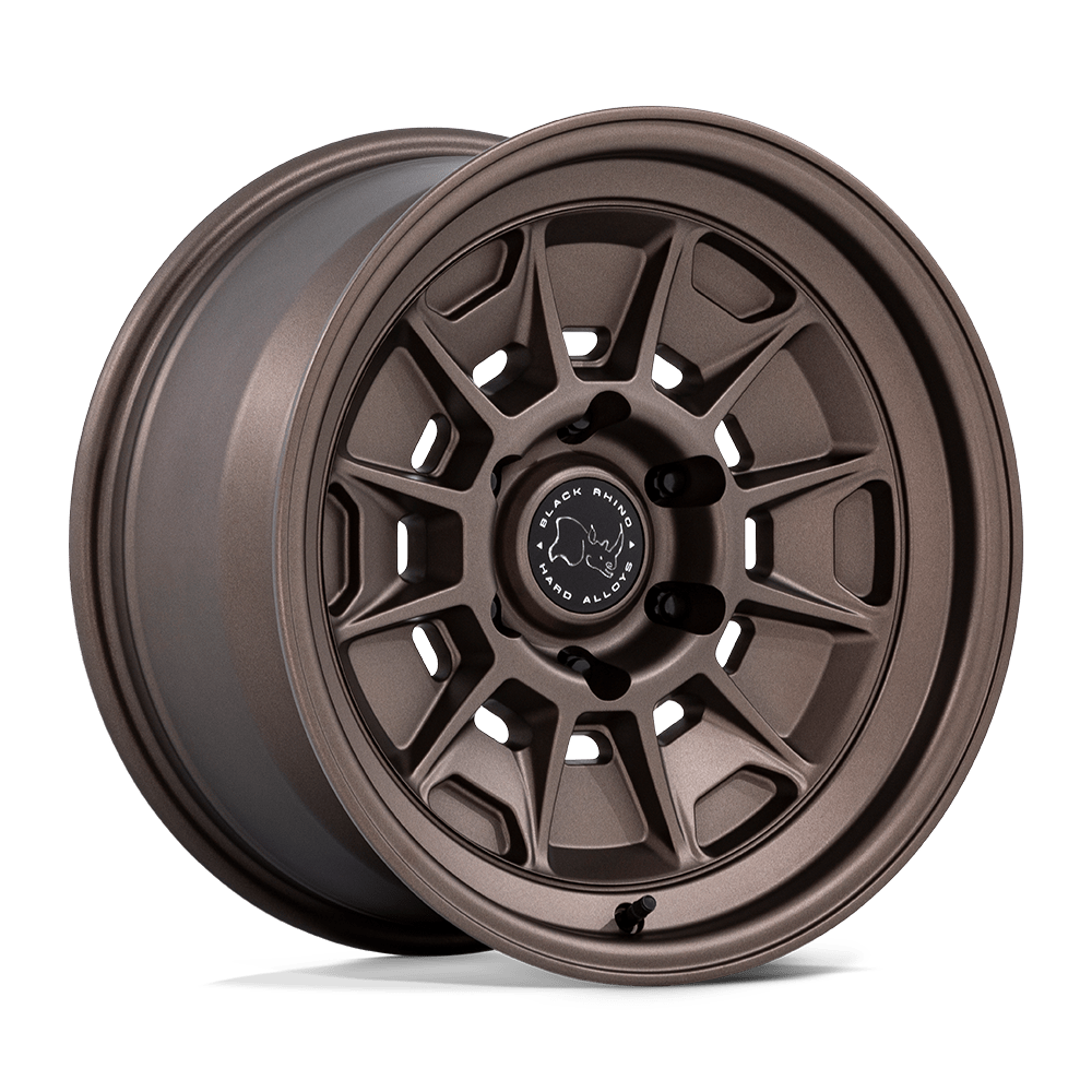 BLACK RHINO HARD ALLOYS BR021 MONDO 18x9 12 6x139.7 BURNT BRONZE