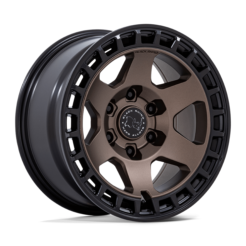 Black Rhino Hard Alloys BR022 BAHARI - 17x8.5 -10mm 6x139.7 BURNT BRONZE W/ MATTE BLK-LP Wheel | BR022ZB17856810N