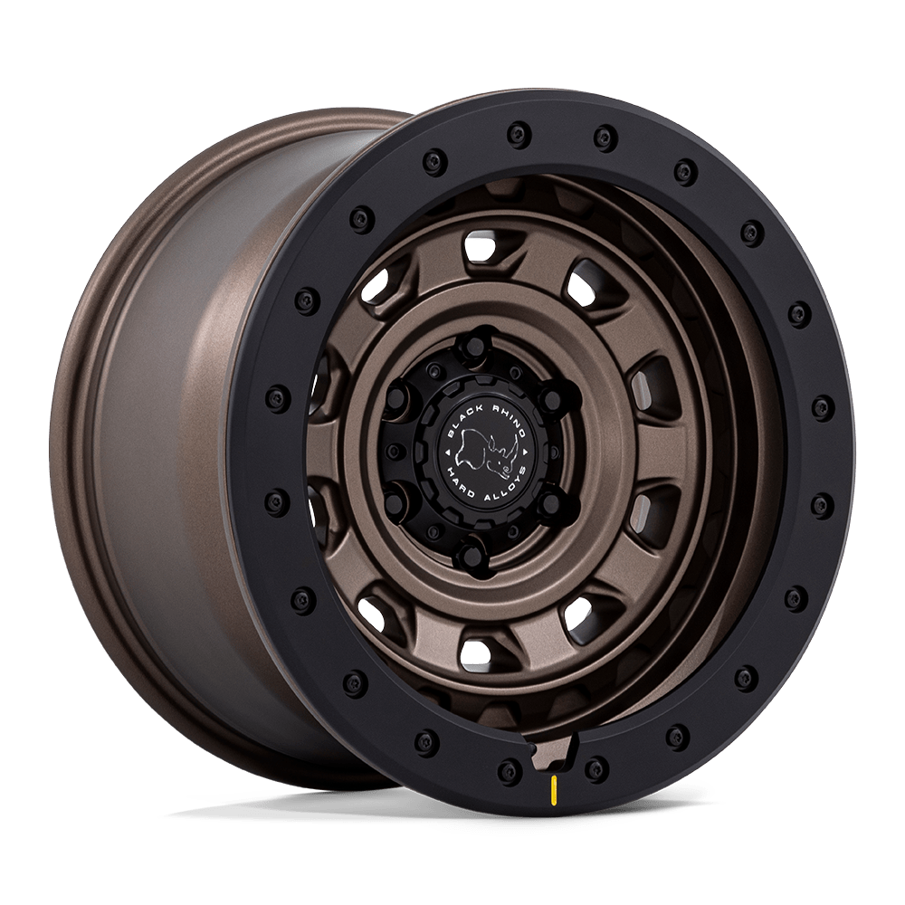 BLACK RHINO HARD ALLOYS BR023 XPLORER 17x9 12 6x139.7 BURNT BRONZE W/ MATTE BLK-LP