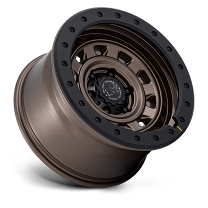 BLACK RHINO HARD ALLOYS BR023 XPLORER 17X9 -12 6X139.7 BURNT BRONZE W/ MATTE BLK-LP