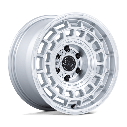 BLACK RHINO HARD ALLOYS BR024 AWOL 20X8.5 25 5X120 SILVER W/ MACHINED FACE