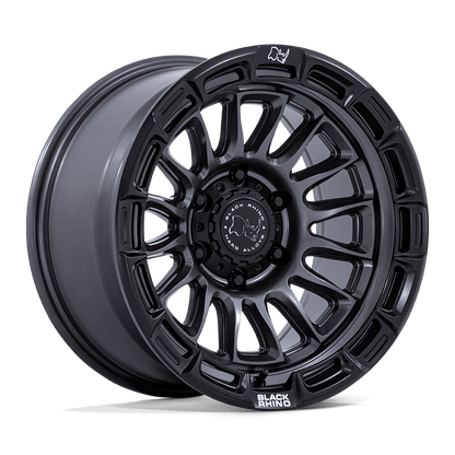 BLACK RHINO HARD ALLOYS BR025 RIVAL 20X9 1 6X135 MATTE GUNMETAL W/ MATTE BLK-LP