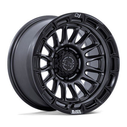 BLACK RHINO HARD ALLOYS BR025 RIVAL 20X9 1 6X135 MATTE GUNMETAL W/ MATTE BLK-LP