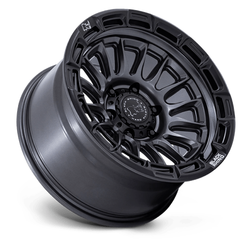 BLACK RHINO HARD ALLOYS BR025 RIVAL 20X9 1 6X135 MATTE GUNMETAL W/ MATTE BLK-LP
