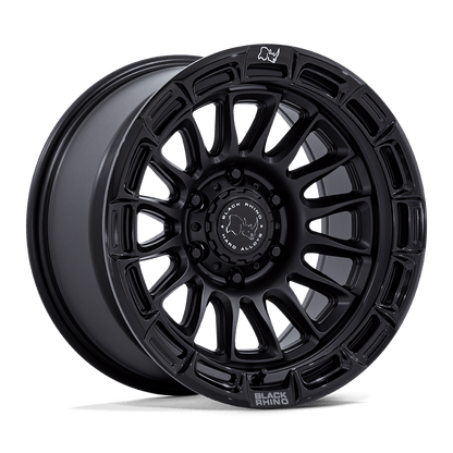 BLACK RHINO HARD ALLOYS BR025 RIVAL 20X9 1 5X127 MATTE BLACK W/ GLOSS BLK-LP
