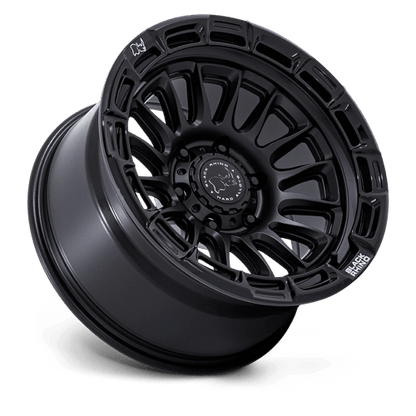 BLACK RHINO HARD ALLOYS BR025 RIVAL 20X9 1 5X127 MATTE BLACK W/ GLOSS BLK-LP