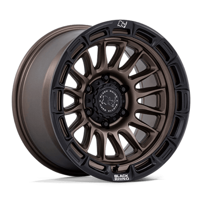 BLACK RHINO HARD ALLOYS BR025 RIVAL 20X9 1 5X127 BURNT BRONZE W/ MATTE BLK-LP