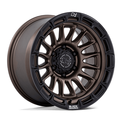 BLACK RHINO HARD ALLOYS BR025 RIVAL 20X9 1 6X135 BURNT BRONZE W/ MATTE BLK-LP