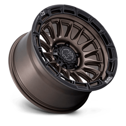 BLACK RHINO HARD ALLOYS BR025 RIVAL 20X9 1 5X127 BURNT BRONZE W/ MATTE BLK-LP