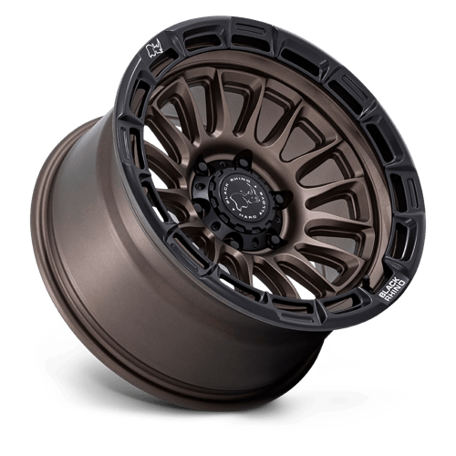 BLACK RHINO HARD ALLOYS BR025 RIVAL 20X9 1 5X127 BURNT BRONZE W/ MATTE BLK-LP