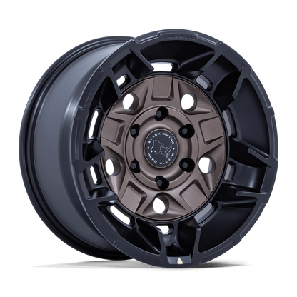BLACK RHINO HARD ALLOYS BR028 GUARD 17X8.5 35 6X139.7 BURNT BRONZE W/ MATTE BLK-LP