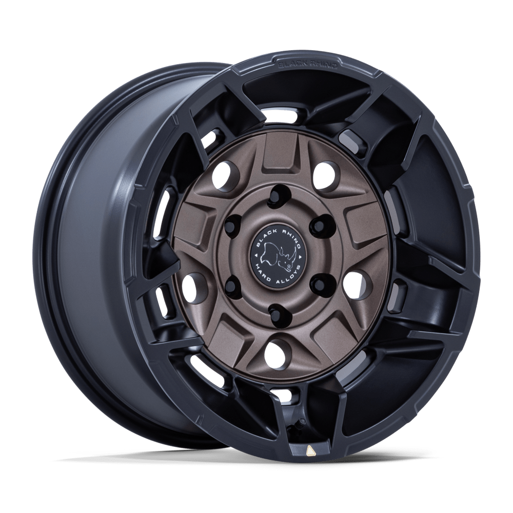 BLACK RHINO HARD ALLOYS BR028 GUARD 17X8.5 0 6X139.7 BURNT BRONZE W/ MATTE BLK-LP