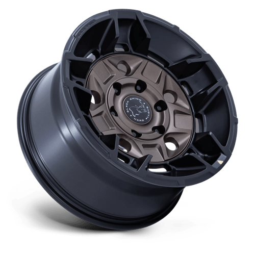 BLACK RHINO HARD ALLOYS BR028 GUARD 17X8.5 25 6X139.7 BURNT BRONZE W/ MATTE BLK-LP