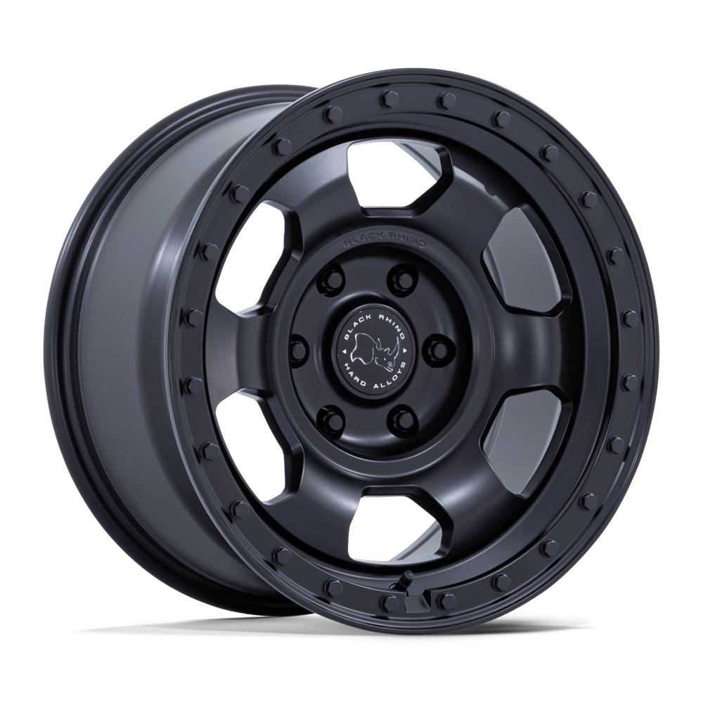 BLACK RHINO HARD ALLOYS BR029 TROOPER 17X8.5 25 5X114.3 MATTE BLACK