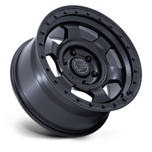BLACK RHINO HARD ALLOYS BR029 TROOPER 17X8.5 -10 6X139.7 MATTE BLACK